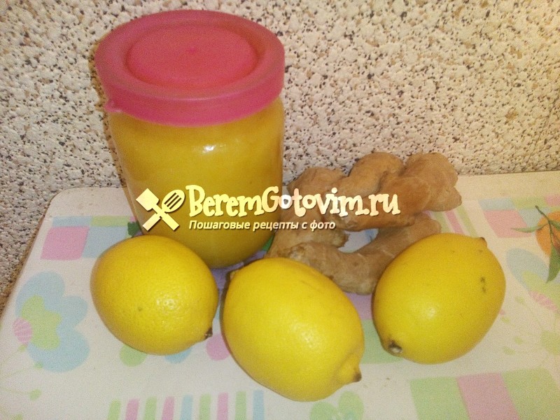 ингредиенты-для-варенья-из-лимонов-имбиря-и-меда