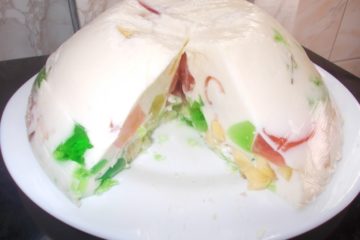 Желейный торт «Битое стекло»