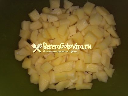 картофель-кубиками