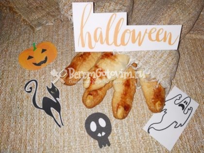 Печенье на Хэллоуин «Пальцы ведьмы»